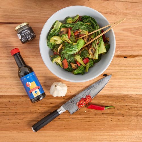 Black Garlic Stir Fry